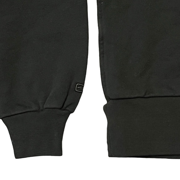 Everlane The Track Crew Sweatshirt Black Organic Cotton Oversized Sz XS #752 NWT - Picture 5 of 9